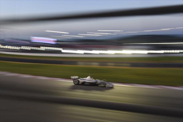 Josef Newgarden streaks through Turn 2 during the Bommarito Automotive Group 500 at Gateway Motorsports Park -- Photo by: Chris Owens