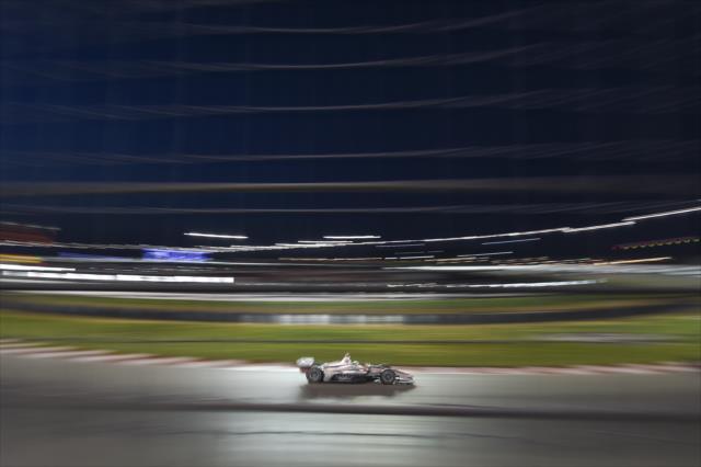 Will Power sails into Turn 2 during the Bommarito Automotive Group 500 at Gateway Motorsports Park -- Photo by: Chris Owens