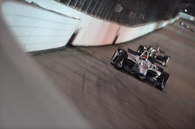 Pietro Fittipaldi sets up for Turn 1 during the Bommarito Automotive Group 500 at Gateway Motorsports Park -- Photo by: Chris Owens