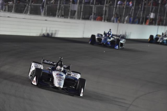 Graham Rahal sets up for Turn 1 during the Bommarito Automotive Group 500 at Gateway Motorsports Park -- Photo by: Chris Owens