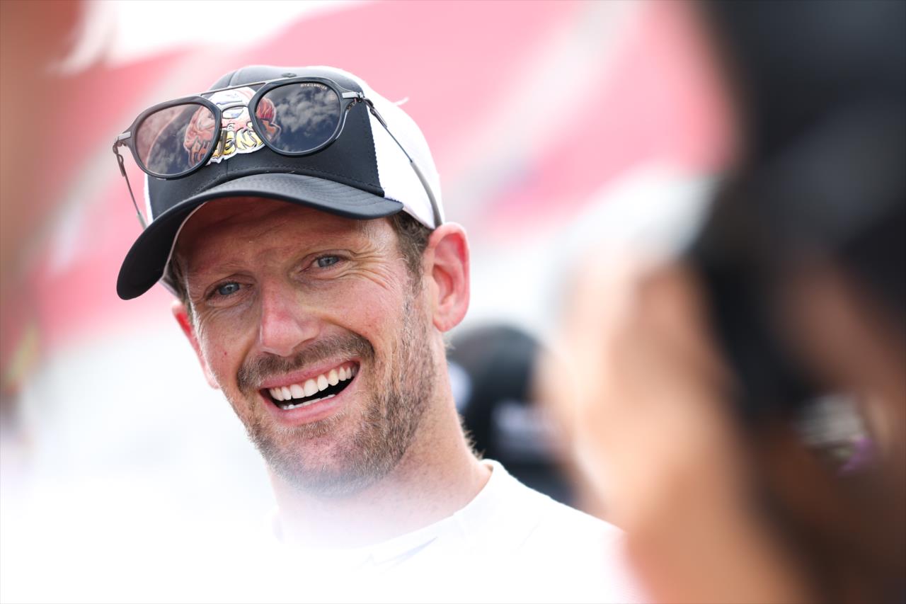 Romain Grosjean - Bommarito Automotive Group 500 -- Photo by: Chris Owens