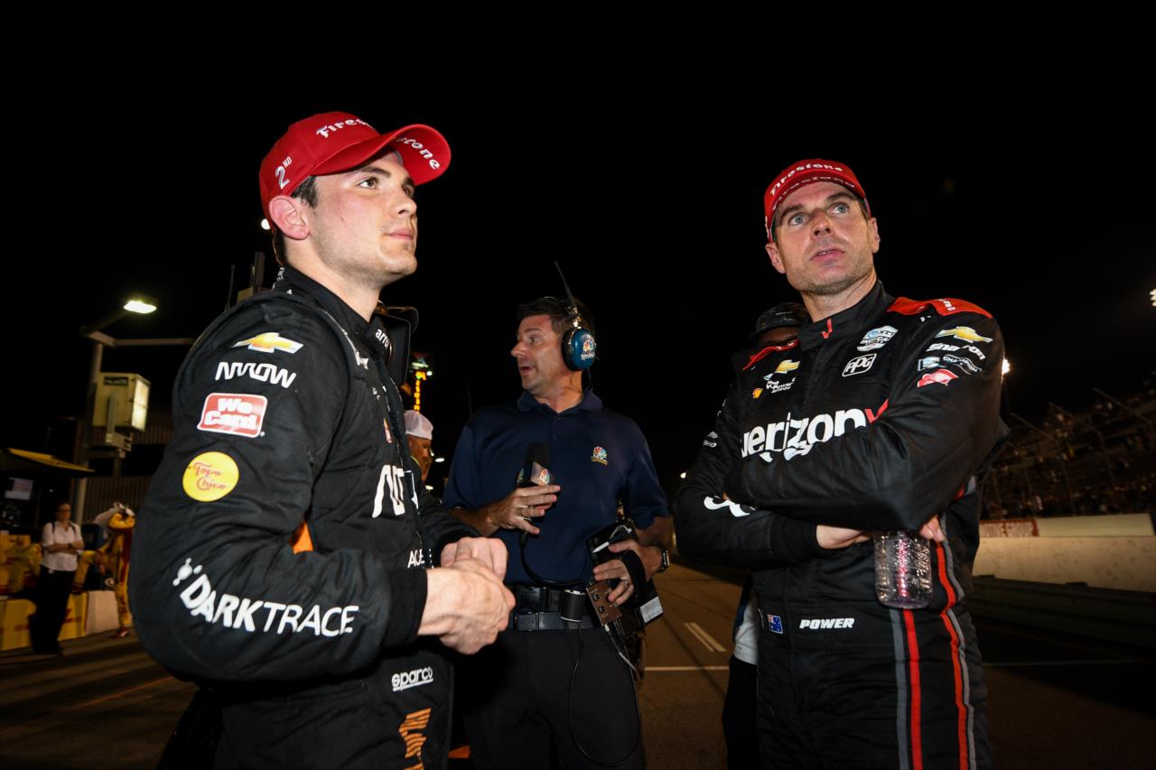 Pato O'Ward and Will Power - Bommarito Automotive Group 500 -- Photo by: James  Black