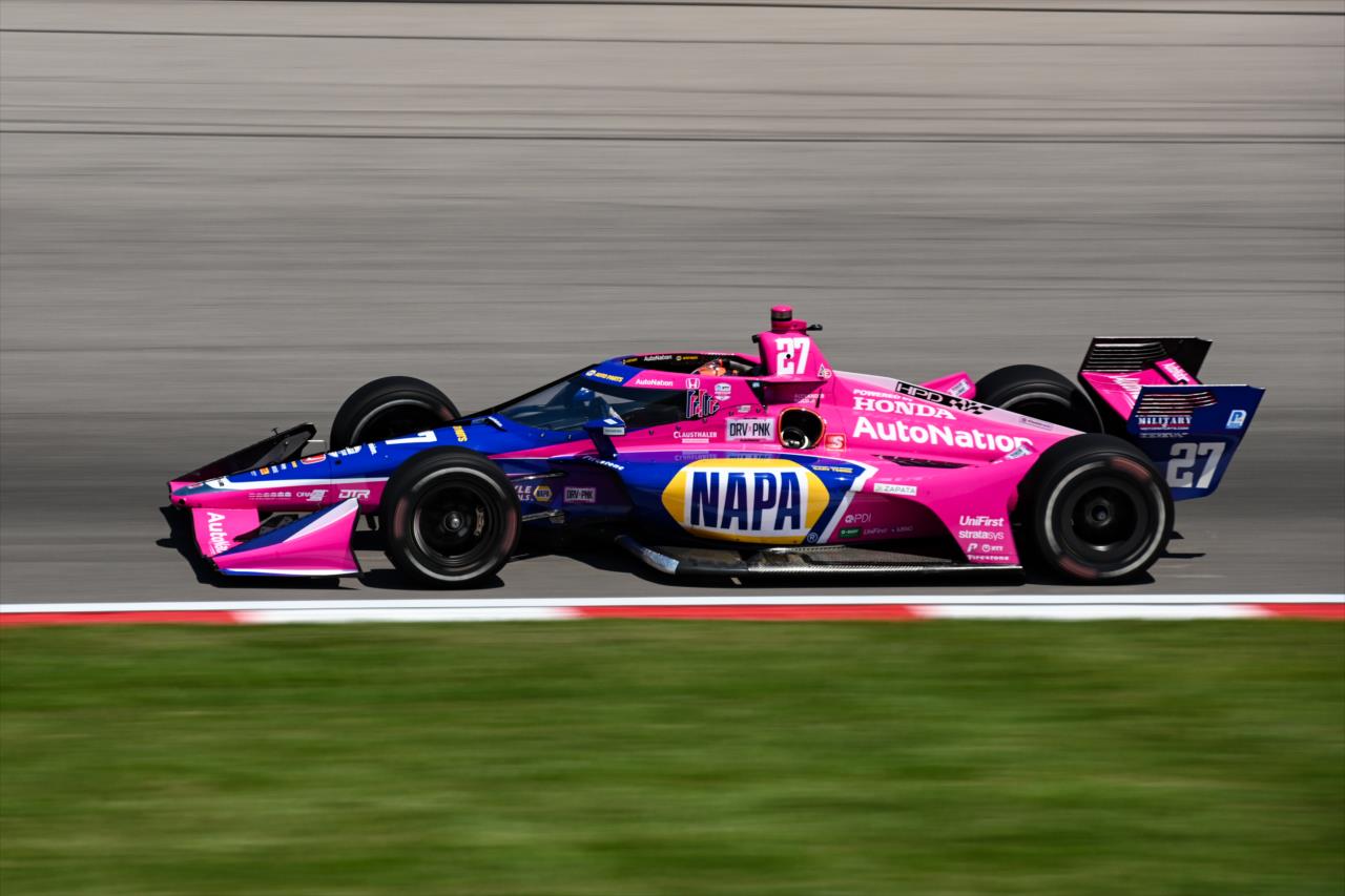 Alexander Rossi - Bommarito Automotive Group 500 - By: James Black -- Photo by: James  Black