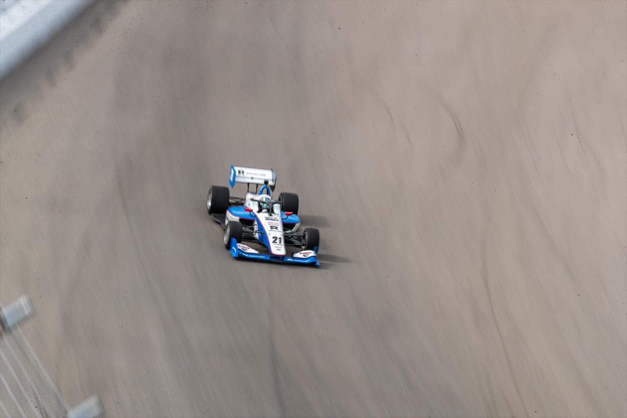 Kyffin Simpson - Indy Lights at World Wide Technology Raceway - By: Sean Birkle -- Photo by: Sean Birkle
