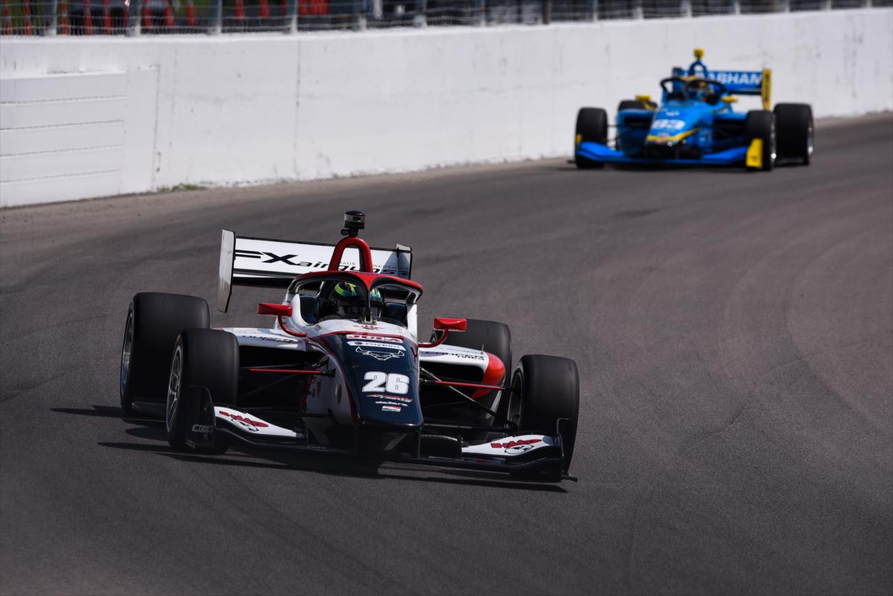 Linus Lundqvist - Indy Lights at World Wide Technology Raceway - By: James Black -- Photo by: James  Black