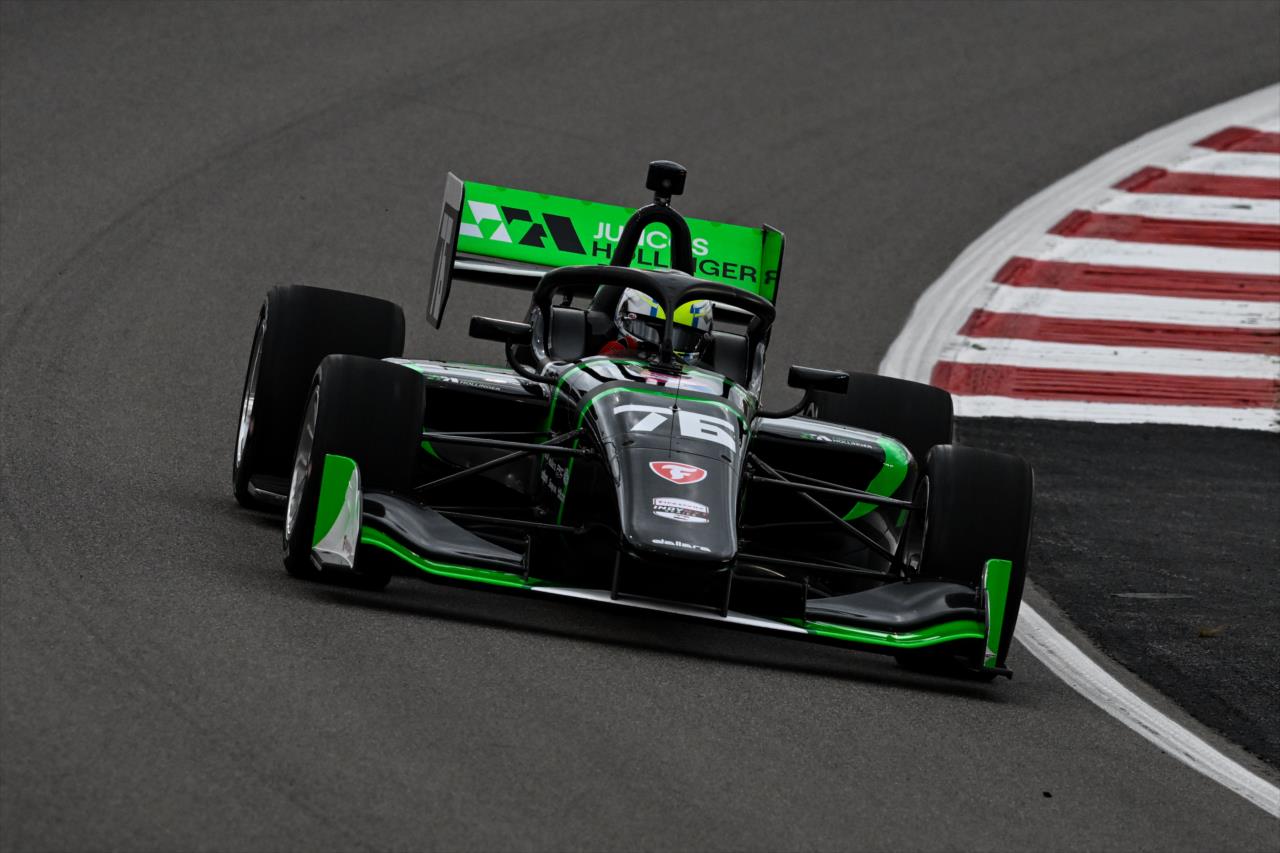 Rasmus Lindh - INDY NXT By Firestone Outfront Showdown - By: James Black -- Photo by: James  Black