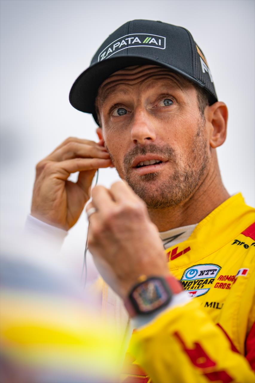 Romain Grosjean - Bommarito Automotive Group 500 - By: Karl Zemlin -- Photo by: Karl Zemlin