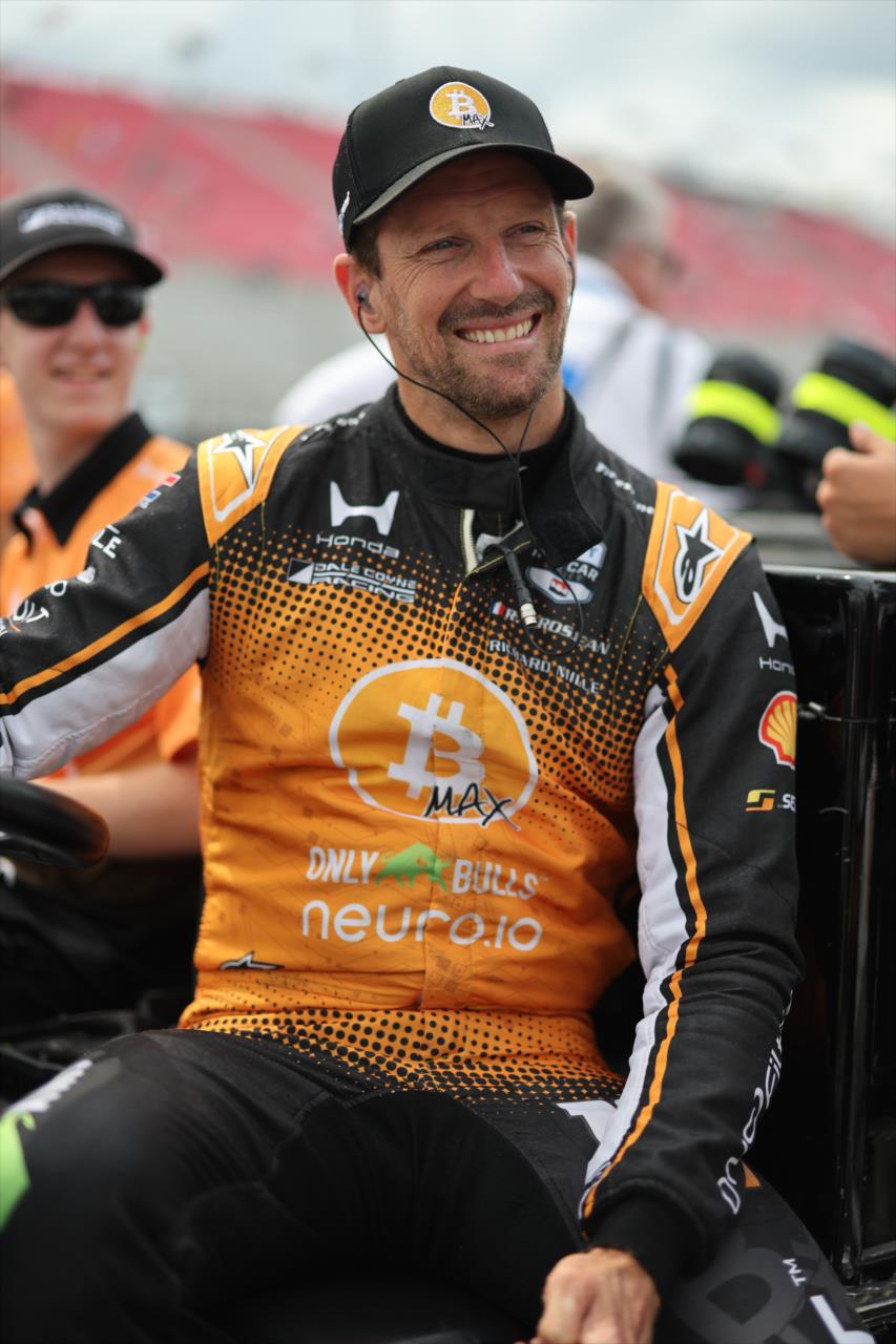 Romain Grosjean - Bommarito Automotive Group 500 - By: Chris Owens -- Photo by: Chris Owens