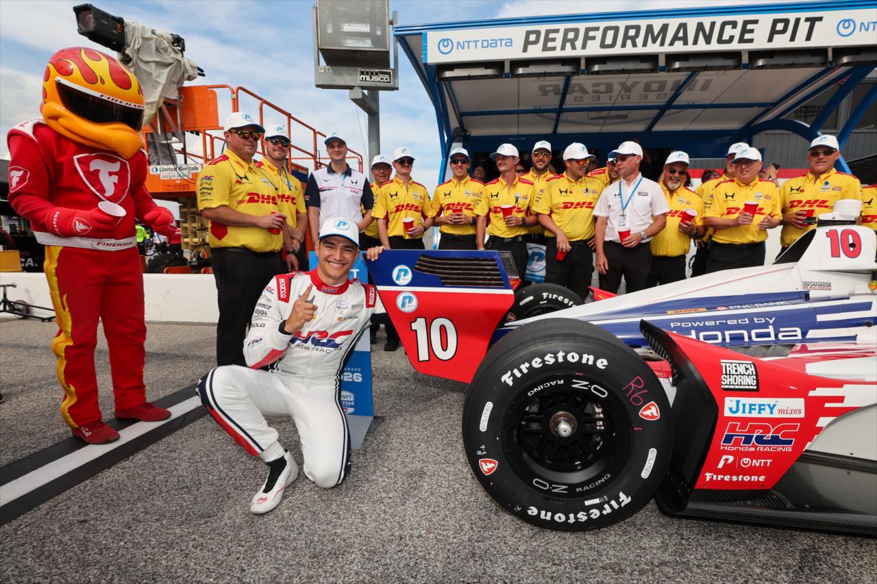 Alex Palou - Bommarito Automotive Group 500 - By: Chris Owens -- Photo by: Chris Owens