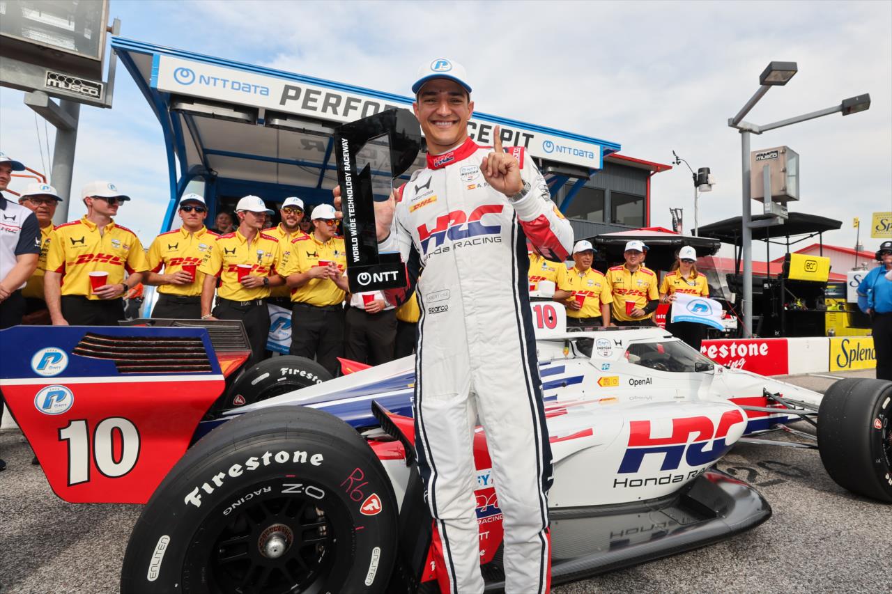 Alex Palou - Bommarito Automotive Group 500 - By: Chris Owens -- Photo by: Chris Owens