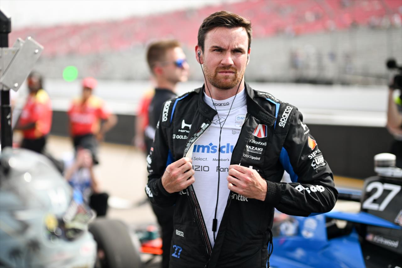Kyle Kirkwood - Bommarito Automotive Group 500 - By: James Black -- Photo by: James  Black