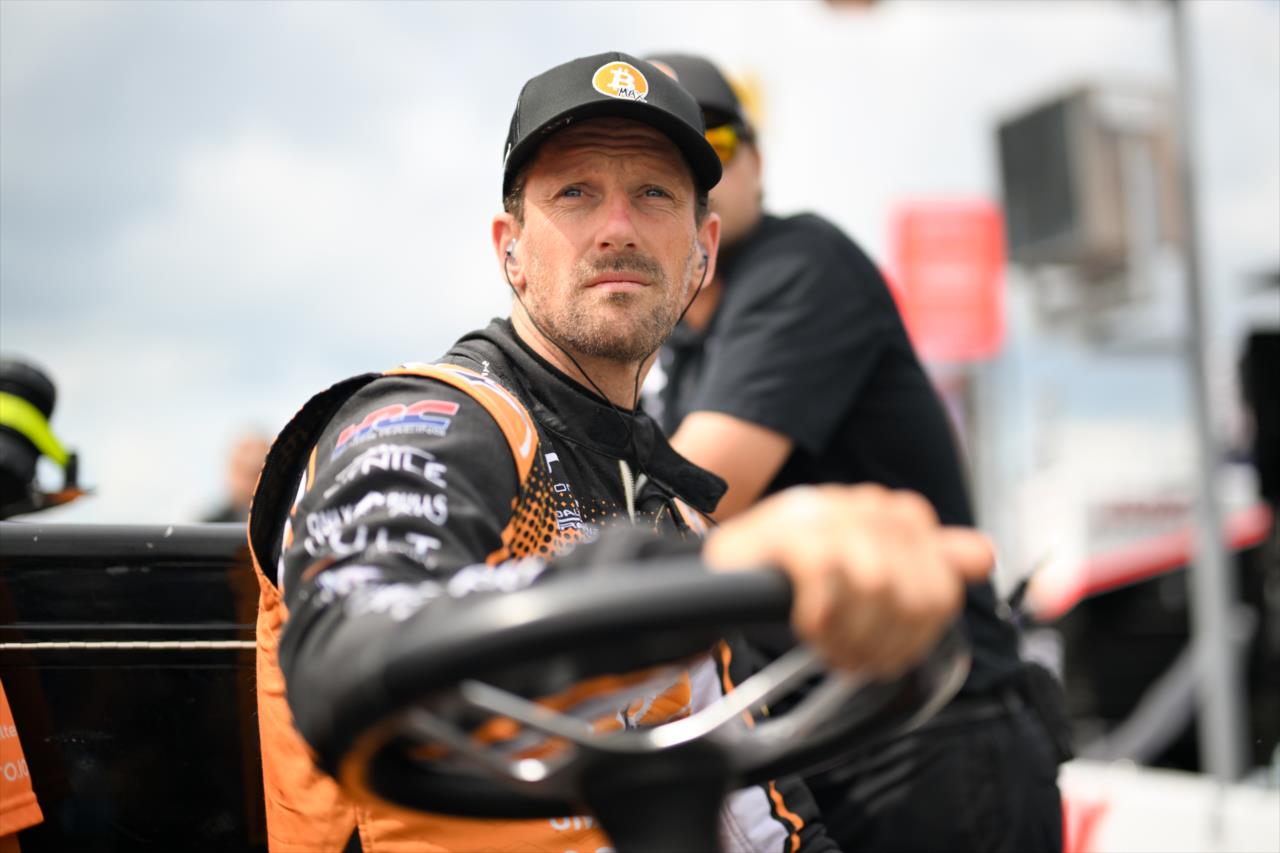 Romain Grosjean - Bommarito Automotive Group 500 - By: James Black -- Photo by: James  Black