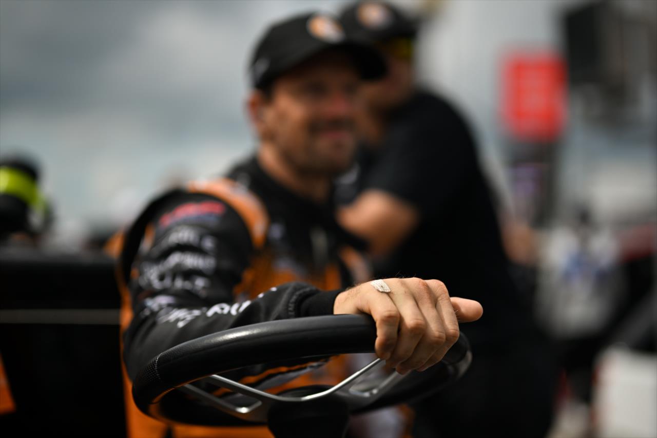 Romain Grosjean - Bommarito Automotive Group 500 - By: James Black -- Photo by: James  Black