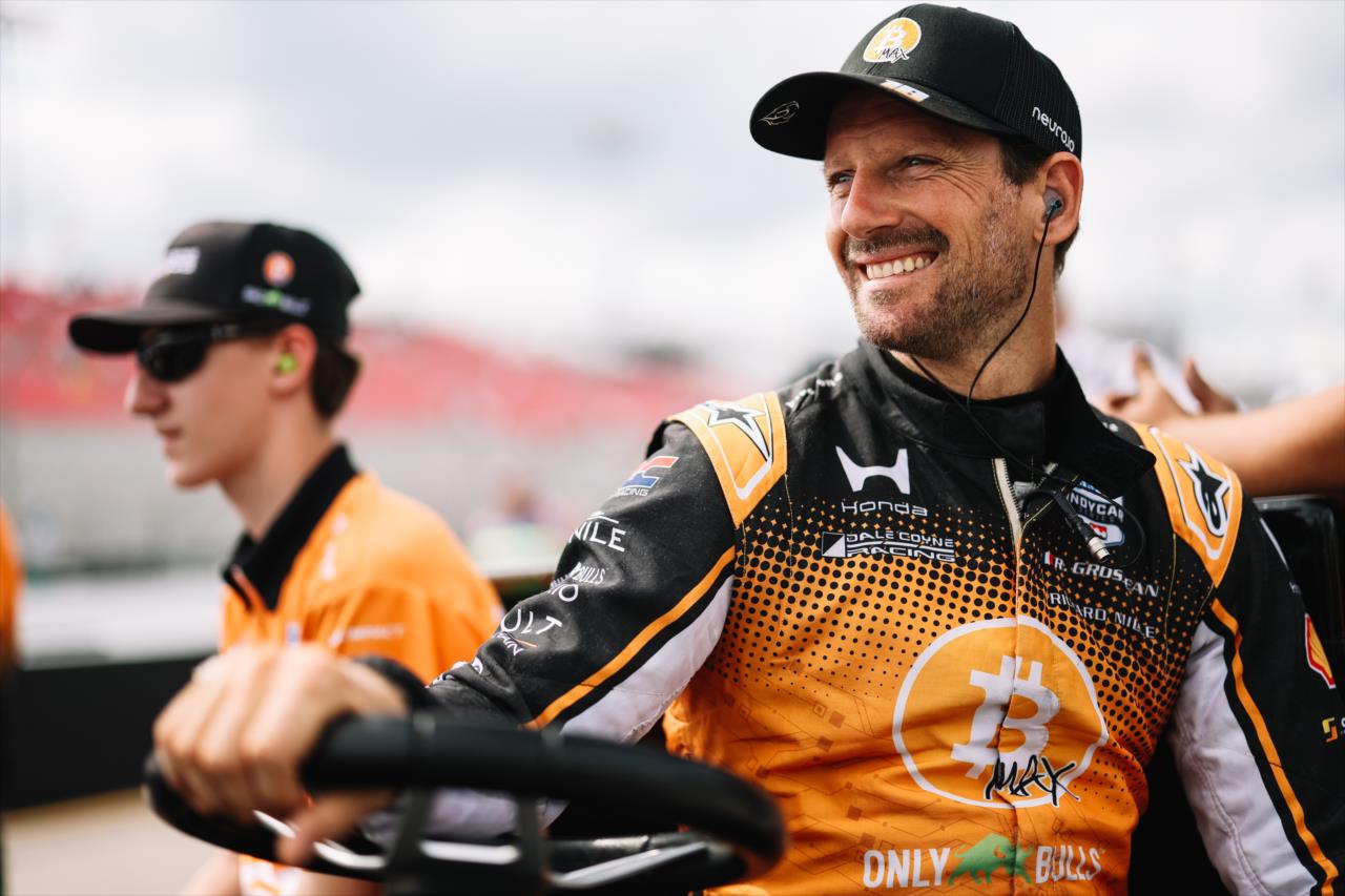 Romain Grosjean - Bommarito Automotive Group 500 - By: Joe Skibinski -- Photo by: Joe Skibinski