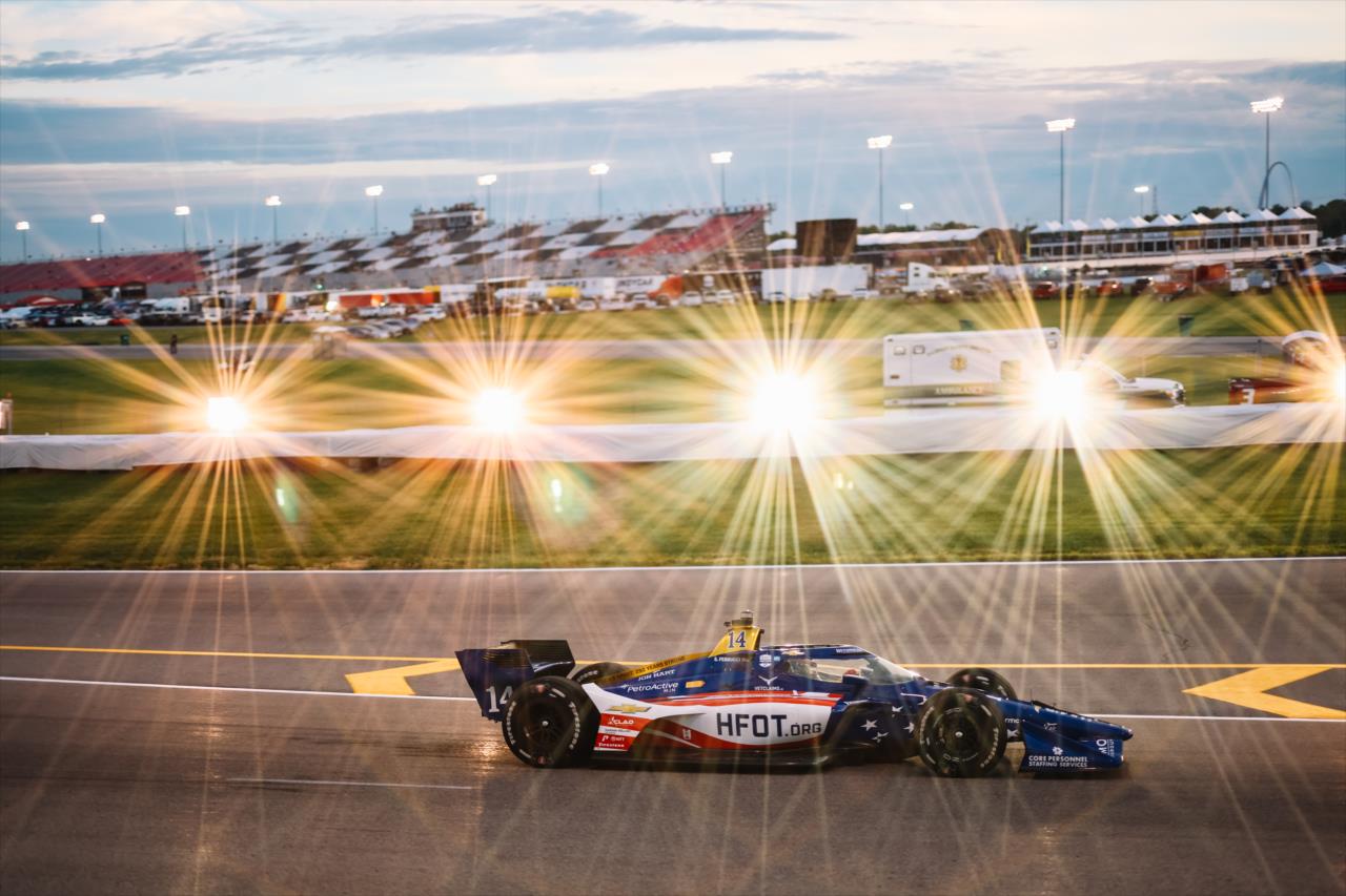 Santino Ferrucci - Bommarito Automotive Group 500 - By: Joe Skibinski -- Photo by: Joe Skibinski