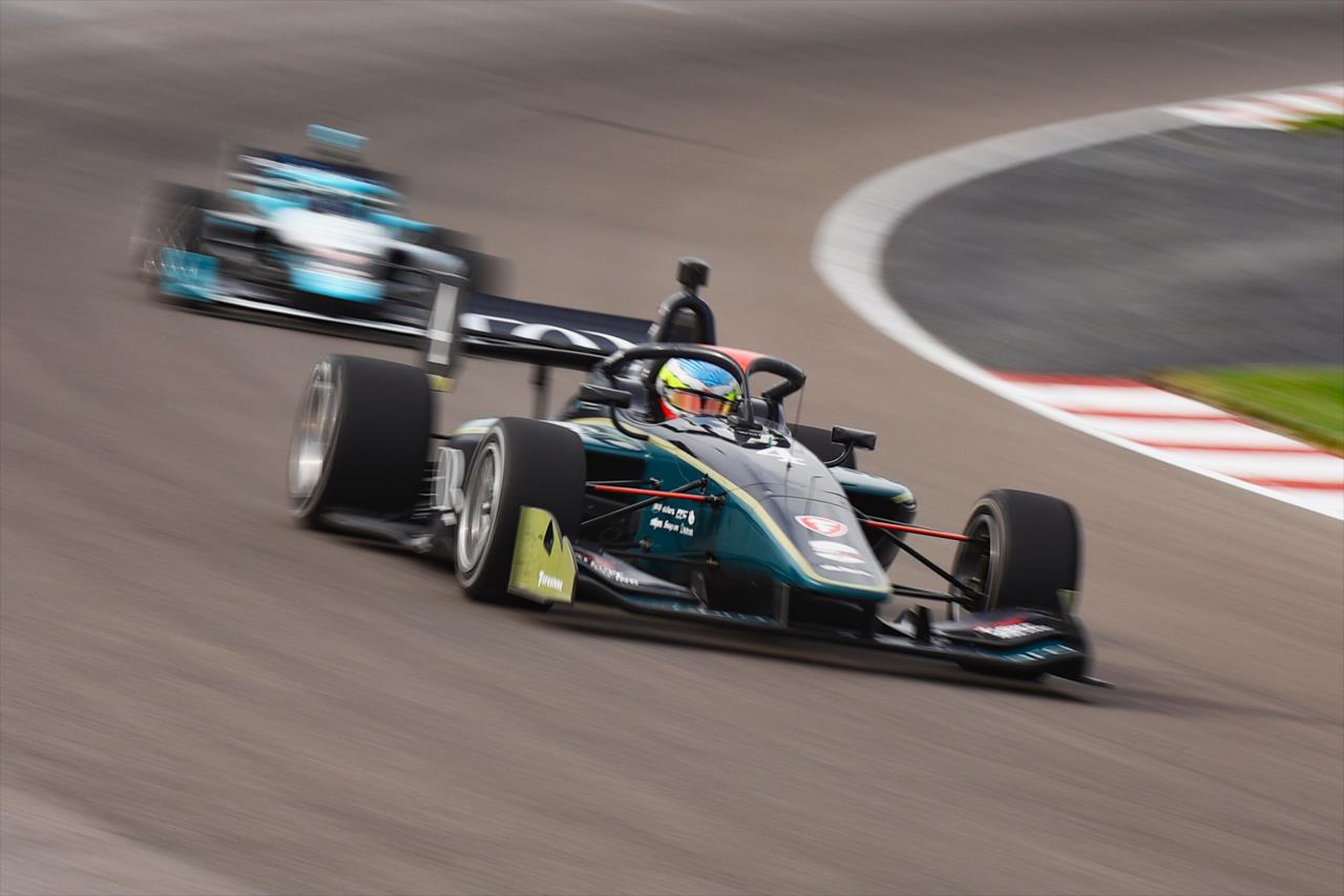 Nicholas Monteiro - INDY NXT By Firestone at World Wide Technology Raceway - By: Aaron Skillman -- Photo by: Aaron Skillman