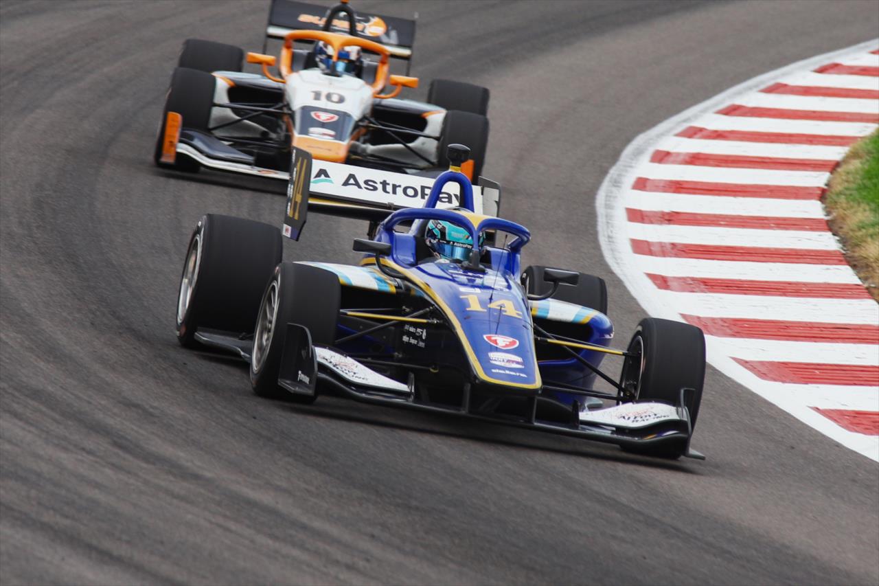 Alessandro de Tullio - INDY NXT By Firestone at World Wide Technology Raceway - By: Aaron Skillman -- Photo by: Aaron Skillman
