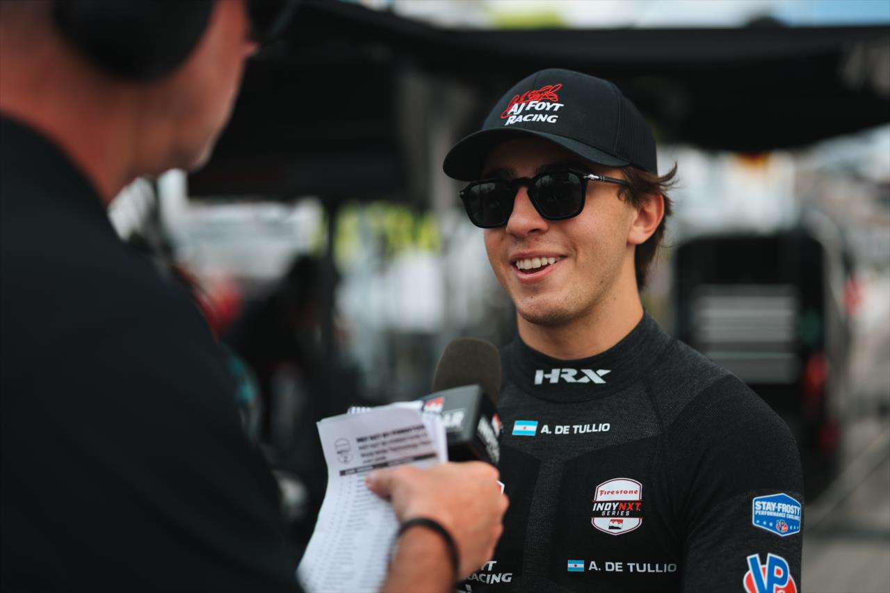 Alessandro de Tullio - INDY NXT By Firestone at World Wide Technology Raceway - By: Chris Owens -- Photo by: Chris Owens