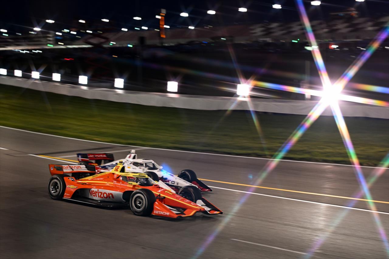 Alex Palou and David Malukas - Bommarito Automotive Group 500 - By: James Black -- Photo by: James  Black