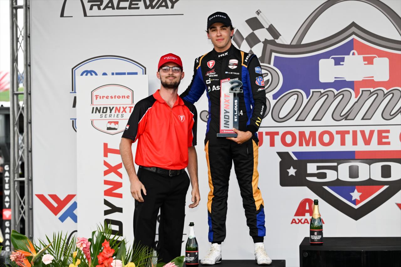 Alessandro de Tullio - INDY NXT By Firestone at World Wide Technology Raceway - By: James Black -- Photo by: James  Black