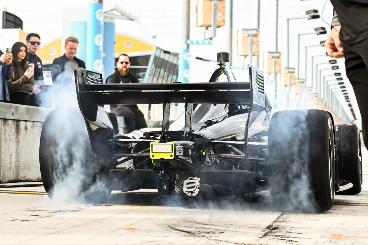View Mick Schumacher Oval Test at Homestead-Miami Speedway - Wednesday, February 4, 2026 Photos