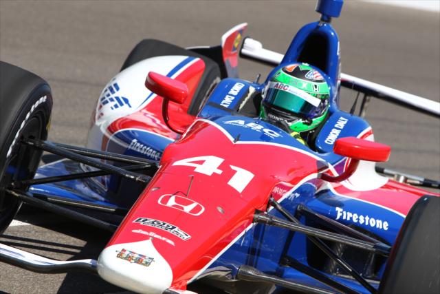 Conor Daly during ROP -- Photo by: Chris Jones