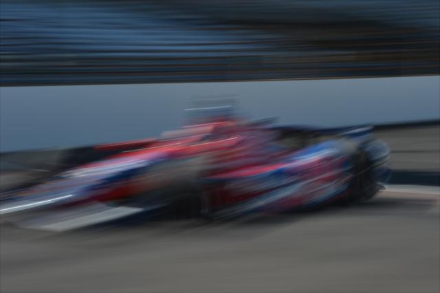 Marco Andretti flying by -- Photo by: John Cote