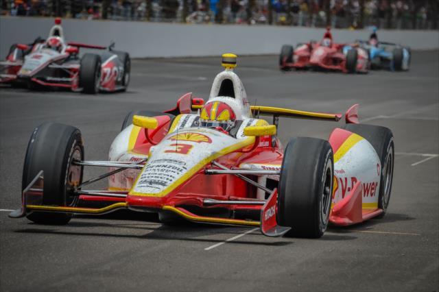 Helio Castroneves -- Photo by: Forrest Mellott