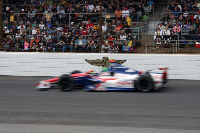 Conor Daly speeds by -- Photo by: Richard Dowdy
