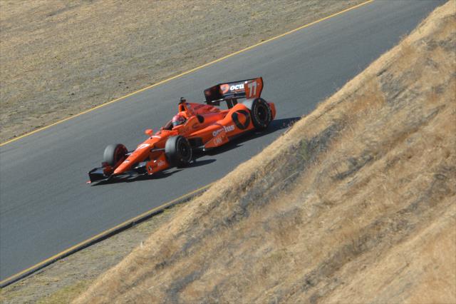 Simon Pagenaud rolls through the Turn 6 Carousel during practice for the GoPro Grand Prix of Sonoma at Sonoma Raceway -- Photo by: Chris Owens