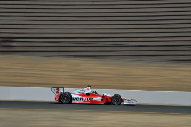 Juan Pablo Montoya rolls through the esses during practice for the GoPro Grand Prix of Sonoma at Sonoma Raceway -- Photo by: Chris Owens