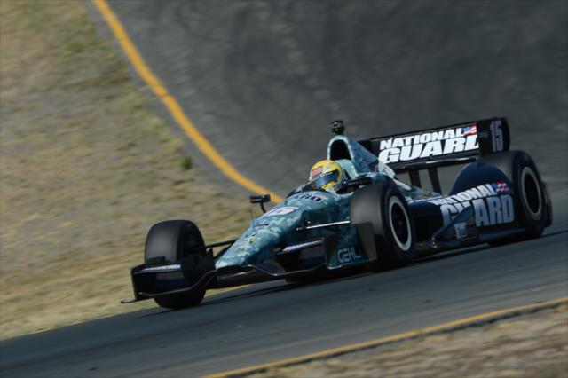 Graham Rahal on course during the GoPro Grand Prix of Sonoma at Sonoma Raceway -- Photo by: Chris Owens