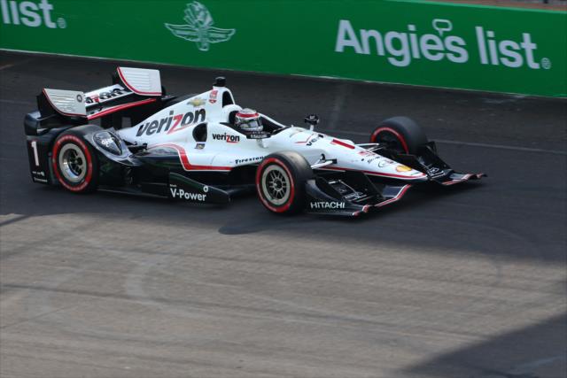 Will Power on the frontstretch during the Angie's List Grand Prix of Indianapolis at the Indianapolis Motor Speedway -- Photo by: Bret Kelley