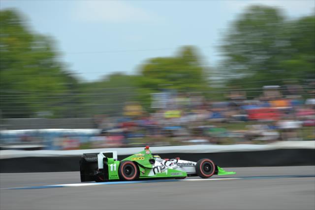 Sebastien Bourdais during the Angie's List Grand Prix of Indianapolis -- Photo by: Chris Owens