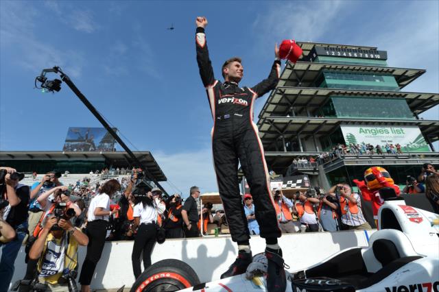 Will POwer after winning the Angie's List Grand Prix of Indianapolis -- Photo by: Chris Owens