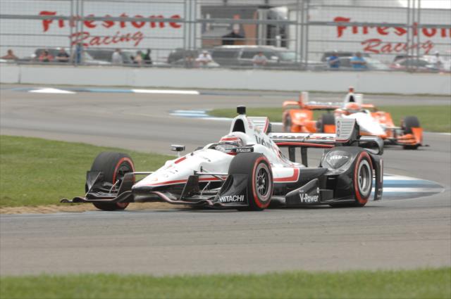 Will Power during the Angie's List Grand Prix of Indianapolis -- Photo by: Dana Garrett