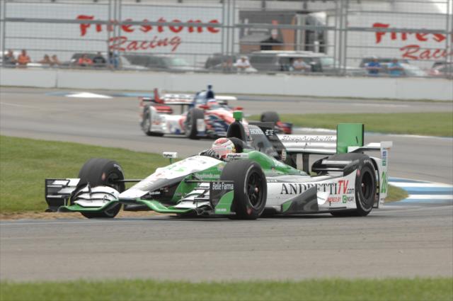 Carlos Munoz during the Angie's List Grand Prix of Indianapolis -- Photo by: Dana Garrett