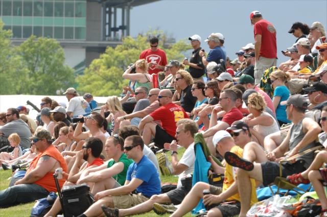 A great crowd on hand for the Angie's List Grand Prix of Indianapolis -- Photo by: Dana Garrett