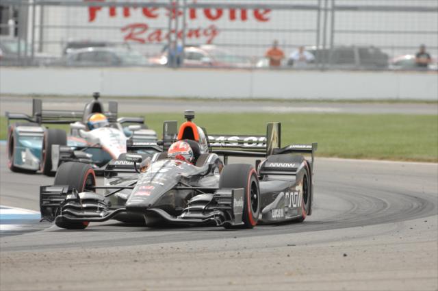 James Hinchcliffe at the Angie's List Grand Prix of Indianapolis -- Photo by: Dana Garrett