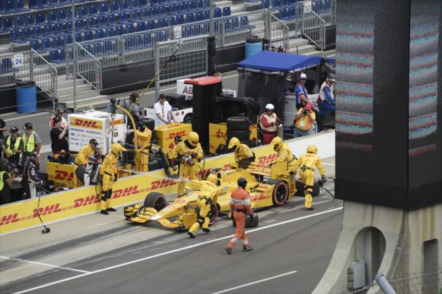 Ryan Hunter-Reay at the Angie's List Grand Prix of Indianapolis -- Photo by: Jim Haines