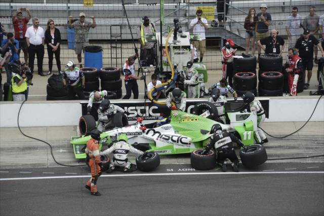 Sebastien Bourdais at the Angie's List Grand Prix of Indianapolis -- Photo by: Jim Haines