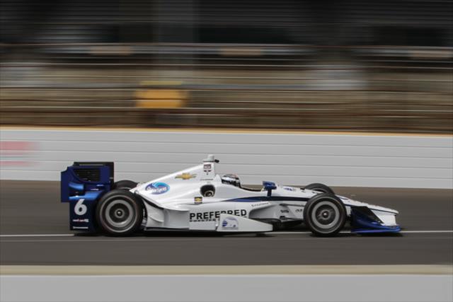 JR Hildebrand during final practice for the Angie's List Grand Prix of Indianapolis -- Photo by: Joe Skibinski