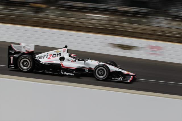 Will Power during final practice for the Angie's List Grand Prix of Indianapolis -- Photo by: Joe Skibinski