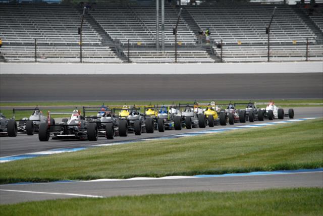 USF2000 race at IMS -- Photo by: Mike Young