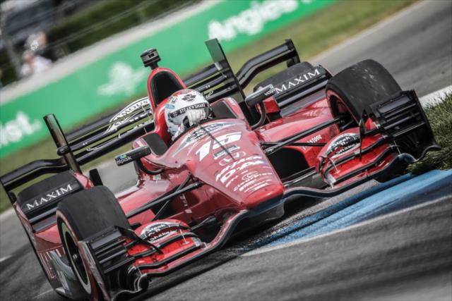 Graham Rahal on course during the Angie's List Grand Prix of Indianapolis at the Indianapolis Motor Speedway -- Photo by: Shawn Gritzmacher
