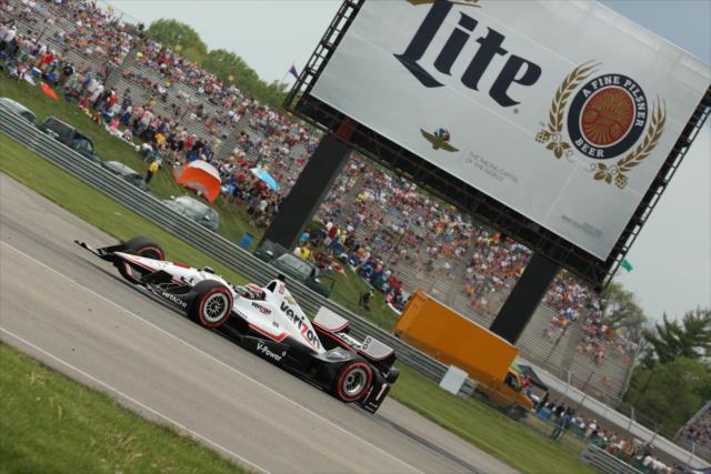 Will Power during the Angie's List Grand Prix of Indianapolis -- Photo by: Tim Holle
