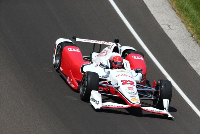 Simon Pagenaud on track -- Photo by: Bret Kelley