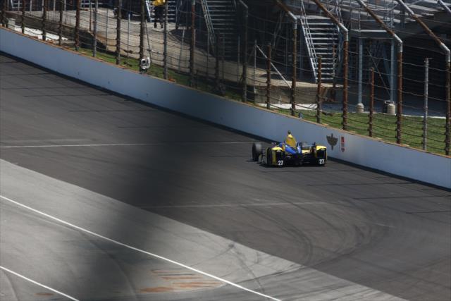 Marco Andretti on track -- Photo by: Bret Kelley