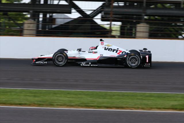 Will Power at IMS -- Photo by: Bret Kelley