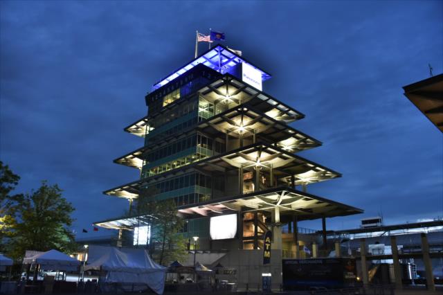The Indianapolis Motor Speedway Pagoda -- Photo by: Chris Owens